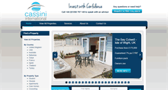 Desktop Screenshot of cassiniinternational.com
